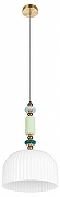 Подвесной светильник Loft it Fam1ly 10365/A цвет плафона/подвески Белый, цвет арматуры Зеленый, Золото-3
