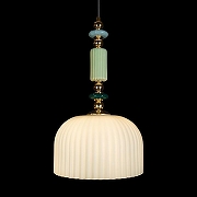 Подвесной светильник Loft it Fam1ly 10365/A цвет плафона/подвески Белый, цвет арматуры Зеленый, Золото-6