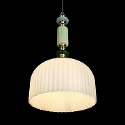 Подвесной светильник Loft it Fam1ly 10365/A цвет плафона/подвески Белый, цвет арматуры Зеленый, Золото-7