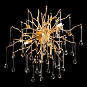 Бра Loft it Drops 10377W цвет плафона/подвески Прозрачный, цвет арматуры Золото-3