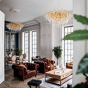 Бра Loft it Drops 10377W цвет плафона/подвески Прозрачный, цвет арматуры Золото-6