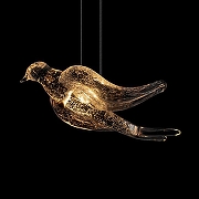 Подвесной светильник Loft it Voa 10378P цвет плафона/подвески Прозрачный, цвет арматуры Бронза-3