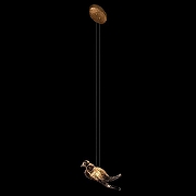 Подвесной светильник Loft it Voa 10378P цвет плафона/подвески Прозрачный, цвет арматуры Бронза-4