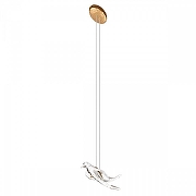 Подвесной светильник Loft it Voa 10378P цвет плафона/подвески Прозрачный, цвет арматуры Бронза-5