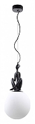 Подвесной светильник Divinare Eleganza 1042/06 SP-10 цвет плафона/подвески Белый, цвет арматуры Черный-1