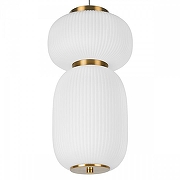 Подвесной светильник Loft it Duff 10422/B цвет плафона/подвески Белый, цвет арматуры Бронза-1