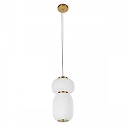 Подвесной светильник Loft it Duff 10422/B цвет плафона/подвески Белый, цвет арматуры Бронза-3