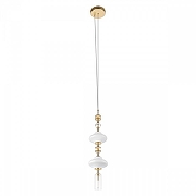 Подвесной светильник Loft it Sp1ndle 10423/A цвет плафона/подвески Белый, Прозрачный, цвет арматуры Бронза-3