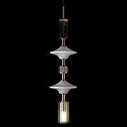 Подвесной светильник Loft it Sp1ndle 10423/B цвет плафона/подвески Белый, Прозрачный, цвет арматуры Бронза-6