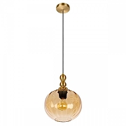 Подвесной светильник Loft it Melon 10426 Amber цвет плафона/подвески Янтарный, цвет арматуры Бронза-3