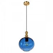 Подвесной светильник Loft it Melon 10426 Blue цвет плафона/подвески Синий, цвет арматуры Бронза-3
