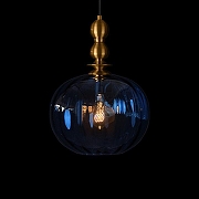 Подвесной светильник Loft it Melon 10426 Blue цвет плафона/подвески Синий, цвет арматуры Бронза-4