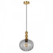 Подвесной светильник Loft it Melon 10426 Smoke цвет плафона/подвески Светло-серый, цвет арматуры Бронза-2