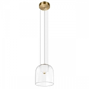 Подвесной светильник Loft it T1nkerbell 10428/A цвет плафона/подвески Прозрачный, цвет арматуры Бронза-3