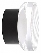 Накладной светильник Divinare Collana 1046/06 AP-5 цвет плафона/подвески Прозрачный, цвет арматуры Черный