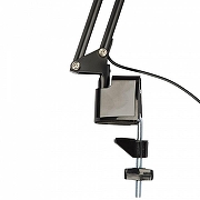 Настольная лампа офисная Uniel TLD-524 10608 цвет плафона/подвески Черный, цвет арматуры Черный-3