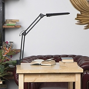 Настольная лампа офисная Uniel TLD-524 10608 цвет плафона/подвески Черный, цвет арматуры Черный-8