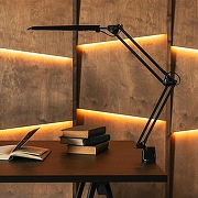 Настольная лампа офисная Uniel TLD-524 10608 цвет плафона/подвески Черный, цвет арматуры Черный-13