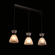 Подвесной светильник De City Лоск 1 107010603 цвет плафона/подвески Прозрачный, цвет арматуры Черный-1