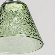 Подвесной светильник De City Лоск 61 107011201 цвет плафона/подвески Зеленый, цвет арматуры Хром-4