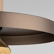 Подвесной светильник TK Lighting SILA 10757 SILA SABIA BROWN цвет плафона/подвески Бежевый, цвет арматуры Бежевый-3