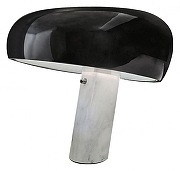 Настольная лампа Divinare Denton 1083/06 TL-1 цвет плафона/подвески Черный, цвет арматуры Белый, Черный