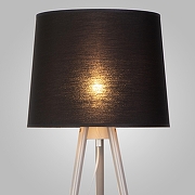 Торшер с полкой TK Lighting Lozano 1091 lozano 1 цвет плафона/подвески Черный, цвет арматуры Хром-1