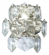 Накладной светильник Simple Story 1098 1098-1WL цвет плафона/подвески Прозрачный, цвет арматуры Никель-1