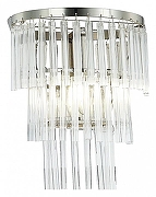 Накладной светильник Simple Story 1100 1100-1WL цвет плафона/подвески Прозрачный, цвет арматуры Никель-1