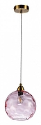Подвесной светильник Indigo Memoria 11003/1P Pink цвет плафона/подвески Розовый, цвет арматуры Бронза-1