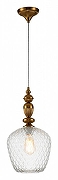 Подвесной светильник Indigo Annata 11010/1P Clear цвет плафона/подвески Прозрачный, цвет арматуры Латунь-1