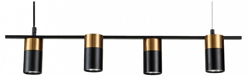 Подвесной светильник Indigo Liberta 11014/4P Black 