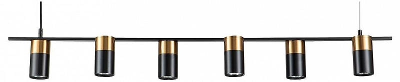Подвесной светильник Indigo Liberta 11014/6P Black 