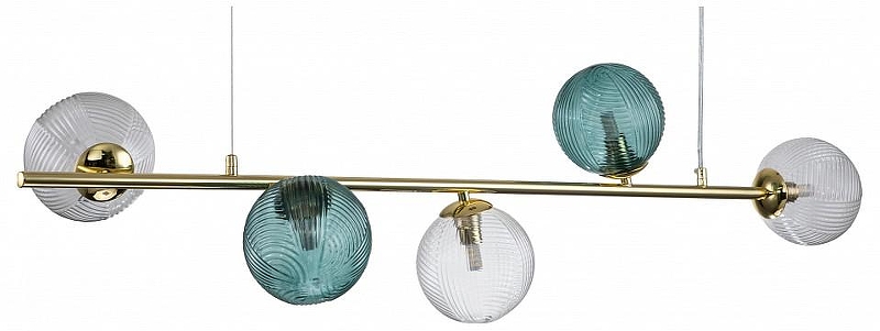 Подвесной светильник Indigo Selva 11032/5PL Gold 