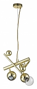 Подвесной светильник Indigo Saldo 11033/2P Gold цвет Золото-1