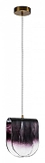 Подвесной светильник Indigo Manto 11035/1P Smoke цвет плафона/подвески Дымчатый, цвет арматуры Бронза-1