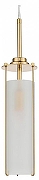 Подвесной светильник Indigo Torcia 11038/1P Brass цвет плафона/подвески Белый, цвет арматуры Бронза