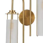 Бра Indigo Torcia 11038/2W Brass цвет плафона/подвески Белый, цвет арматуры Бронза-3