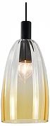 Подвесной светильник Indigo Soave 11047/C/1P Amber цвет плафона/подвески Янтарный, цвет арматуры Черный-2