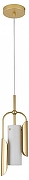 Подвесной светильник Indigo Impero 11048/1P Gold цвет плафона/подвески Белый, цвет арматуры Золото-2