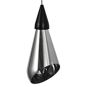 Бра Indigo Riflesso 11049/1W Black цвет плафона/подвески Дымчатый, цвет арматуры Черный-3