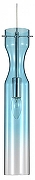 Подвесной светильник Indigo Beuta 11052/1P Blue цвет плафона/подвески Голубой, цвет арматуры Хром