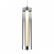 Подвесной светильник Indigo Rilucente 11061/1P Chrome цвет плафона/подвески Дымчатый, цвет арматуры Хром-2