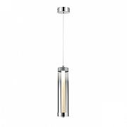 Подвесной светильник Indigo Rilucente 11061/1P Chrome цвет плафона/подвески Дымчатый, цвет арматуры Хром-3