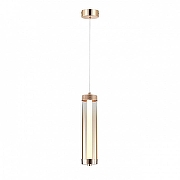 Подвесной светильник Indigo Rilucente 11061/1P Gold цвет плафона/подвески Янтарный, цвет арматуры Золото-3