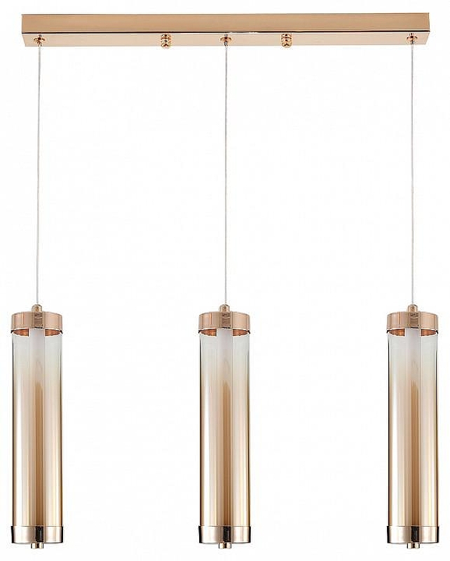 Подвесной светильник Indigo Rilucente 11061/3P Gold 
