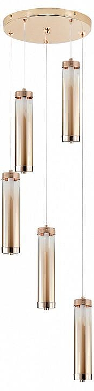 Подвесной светильник Indigo Rilucente 11061/5P Gold 