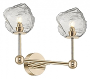 Бра Simple Story 1108 1108-2WL цвет плафона/подвески Прозрачный, цвет арматуры Золото