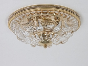 Накладной светильник Abrasax Rebekka 1108/40CM-5GO цвет плафона/подвески Прозрачный, цвет арматуры Золото-1