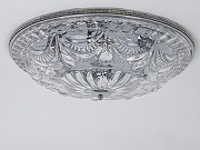 Накладной светильник Abrasax Rebekka 1108/50CM-6CR цвет плафона/подвески Прозрачный, цвет арматуры Хром-1